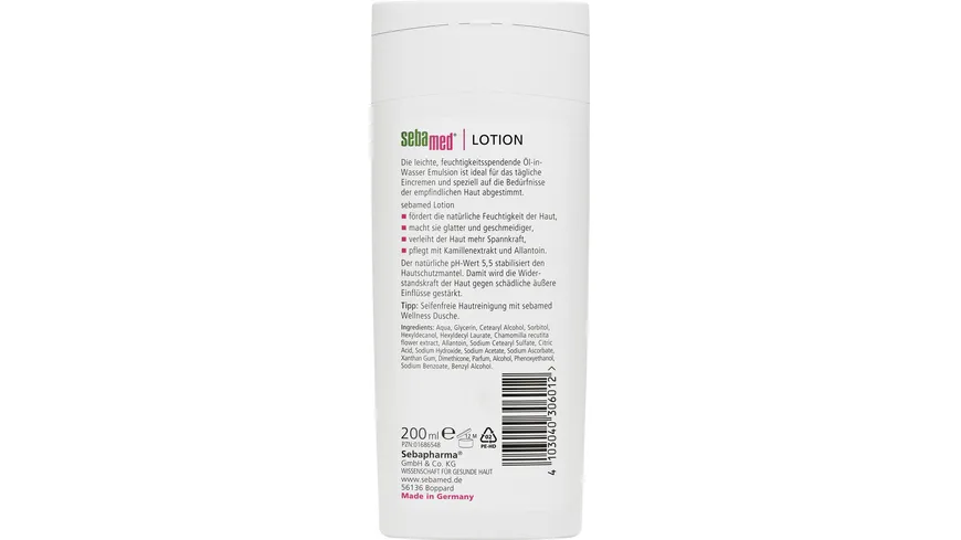 Sebamed Lotion 200ml 200 ml