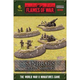 Sandbag Implacements (dug-in-markers x8)