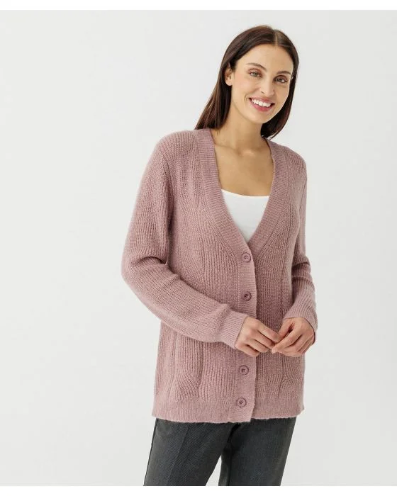 Gilet mélange alpaga