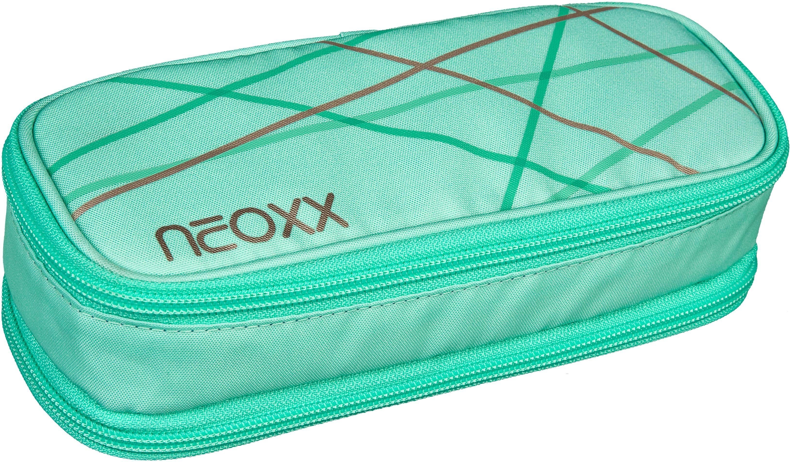 neoxx Schreibgeräteetui Catch, Mint to be, aus recycelten PET-Flaschen