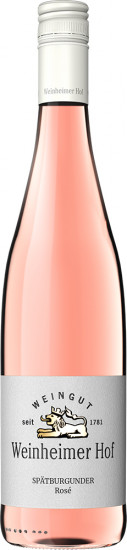 2022 Rosé Spätburgunder halbtrocken - Weingut Weinheimer Hof