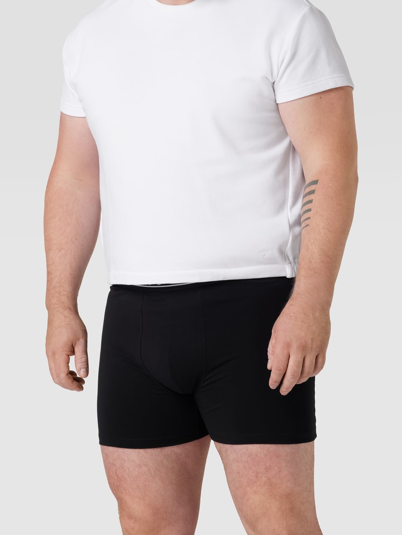 Trunks mit Logo-Bund im 3er-Pack in dunkelblau