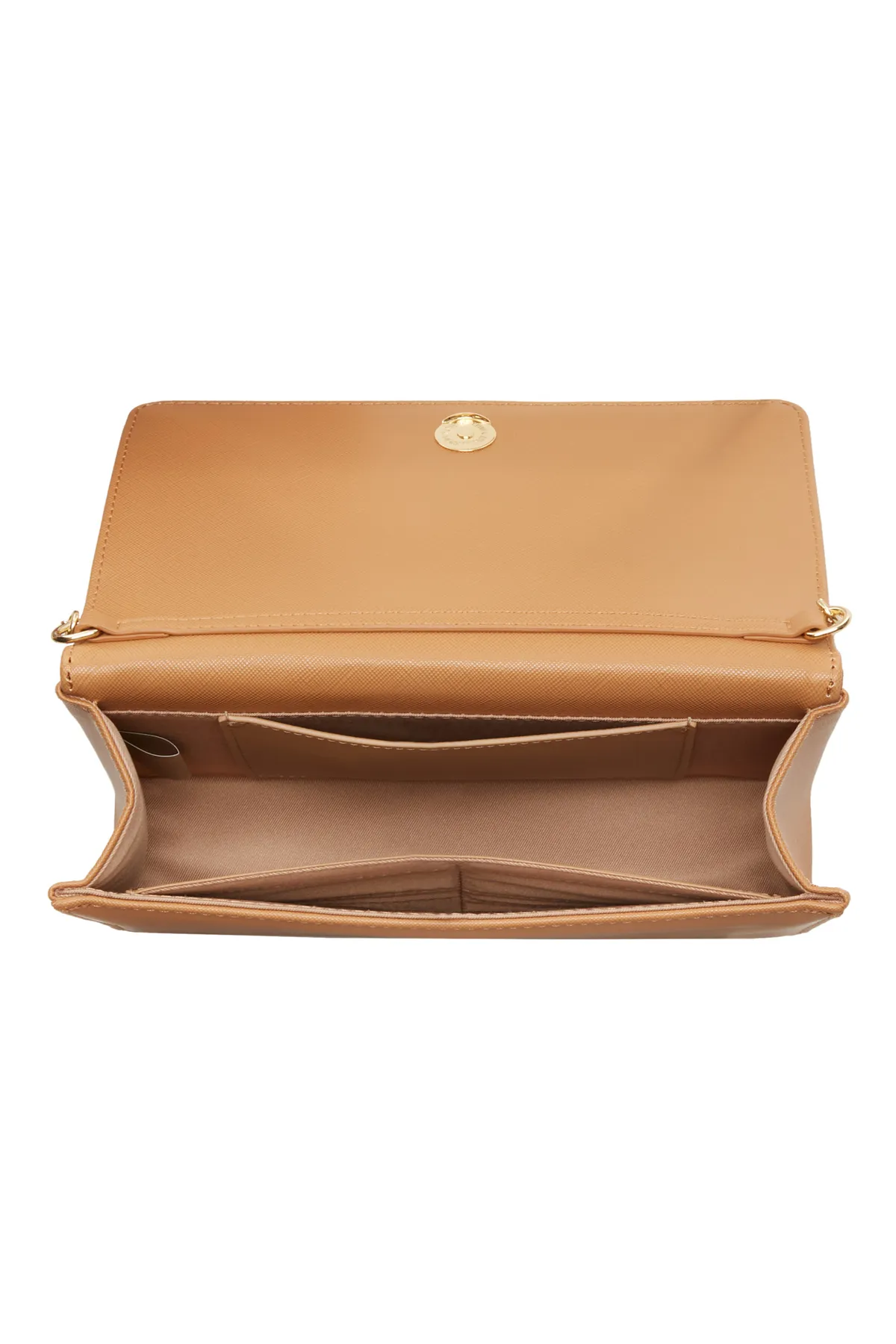 1'ASLAN  Love Moschino Saffiano Damen Umhängetasche Braun Jc4268pp0ikl0226