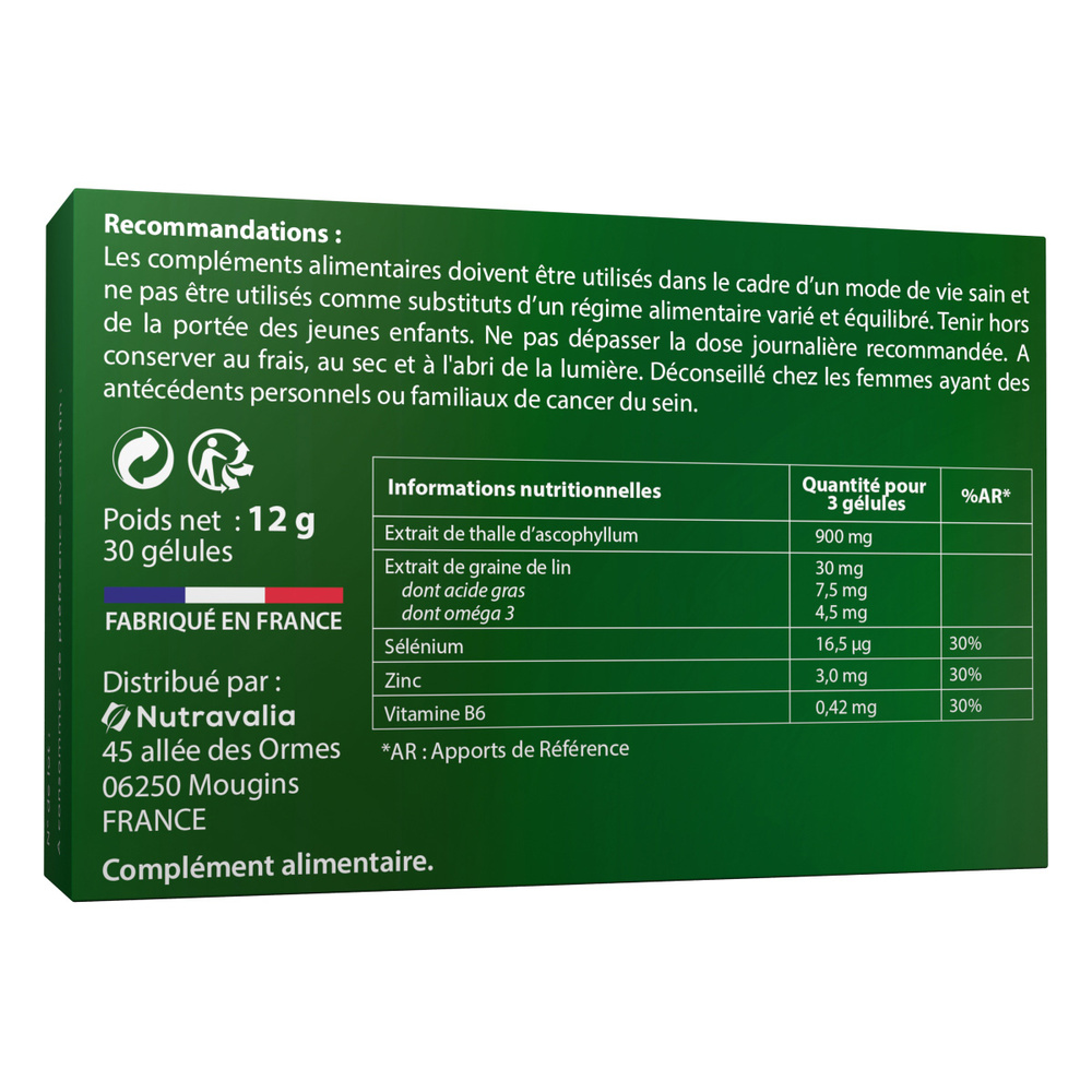 Luxéol Luxeol Nutrition et protection Complément alimentaire