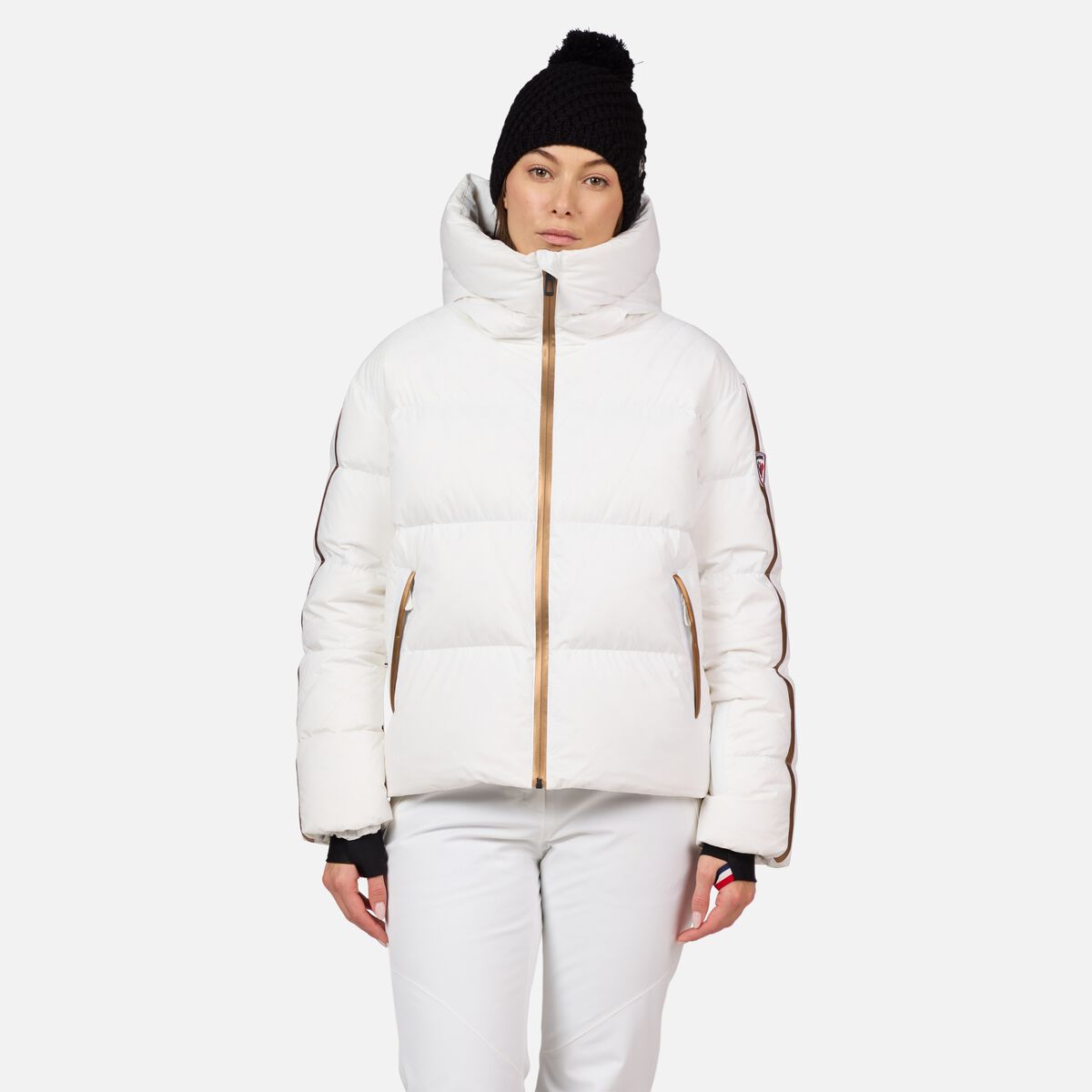 Damen-Daunenskijacke im Bomber-Stil Ventina