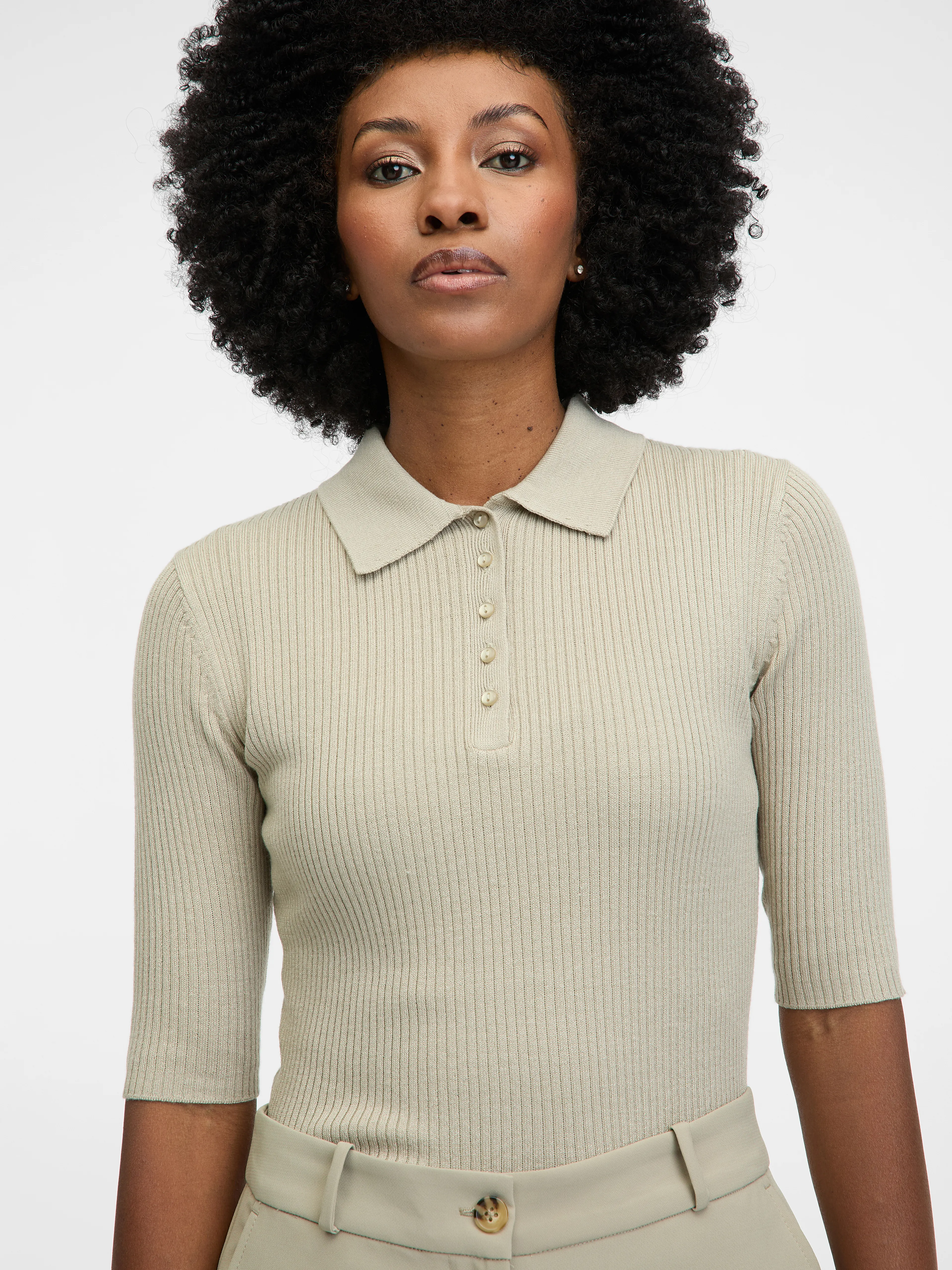 Graues Damen-Midikleid ORSAY