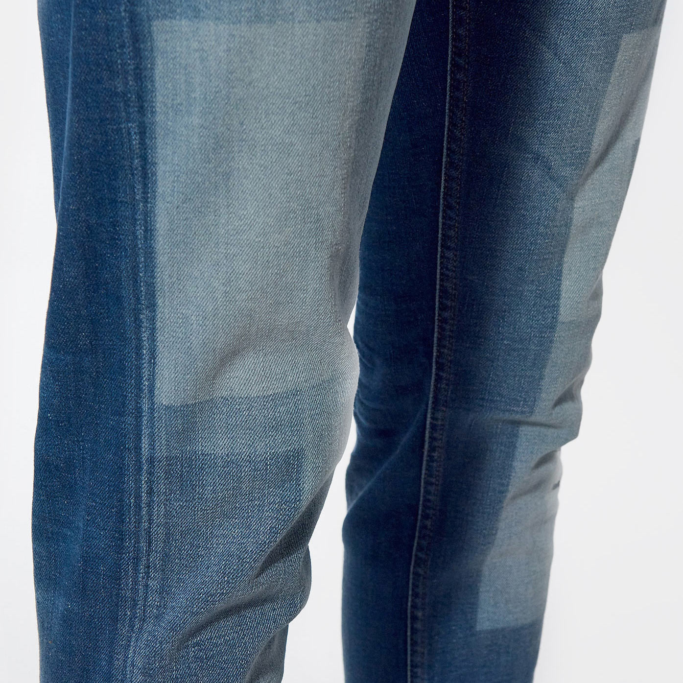 JOSH   Jean slim patchwork Homme