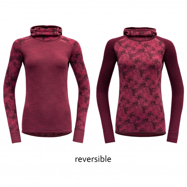 Devold - Women's Kvitegga Hoodie - Merinoshirt