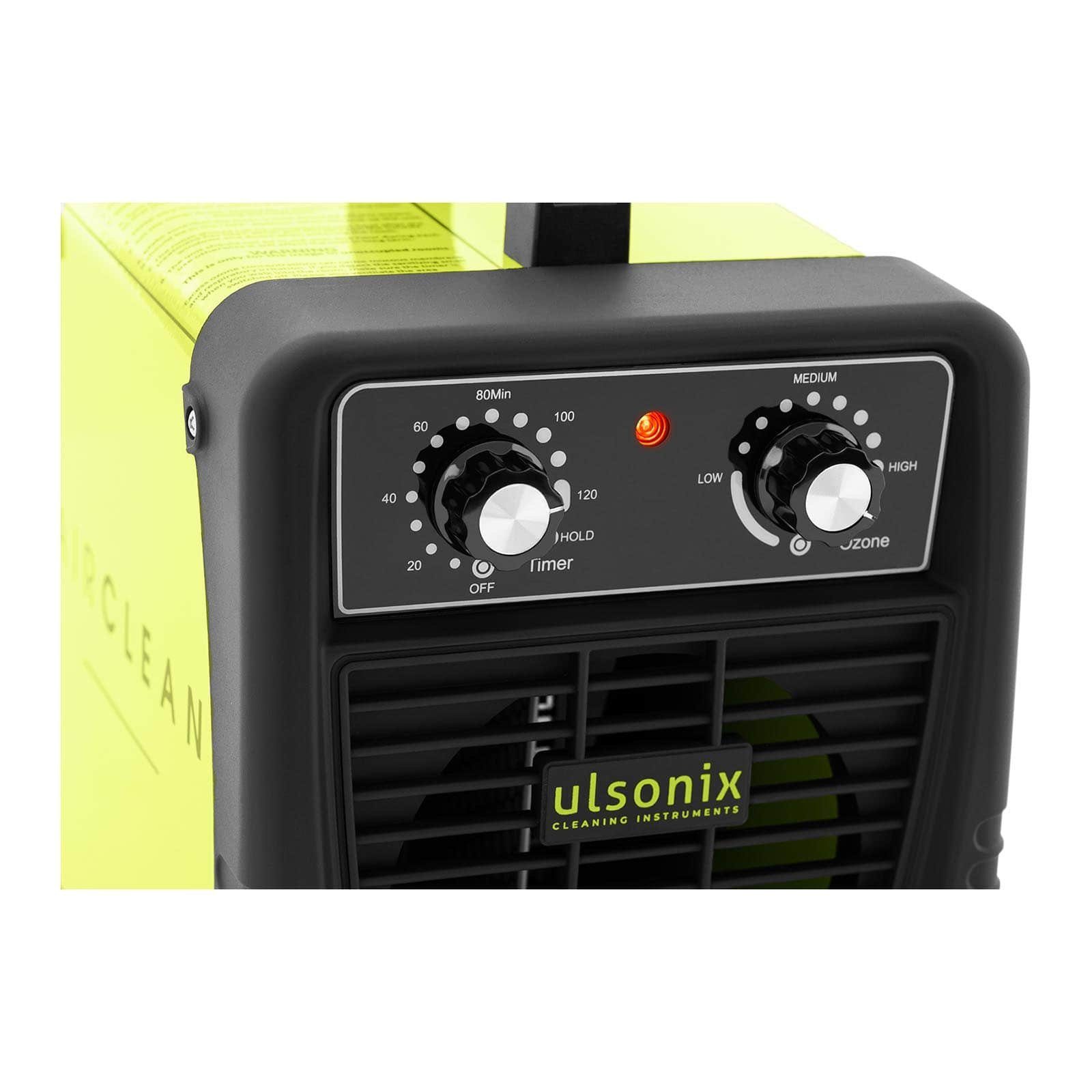 Ulsonix Luftreiniger Ozongenerator Eco 10000 mg/h - Ozongerät Ozon Luftreiniger 95 W Timer