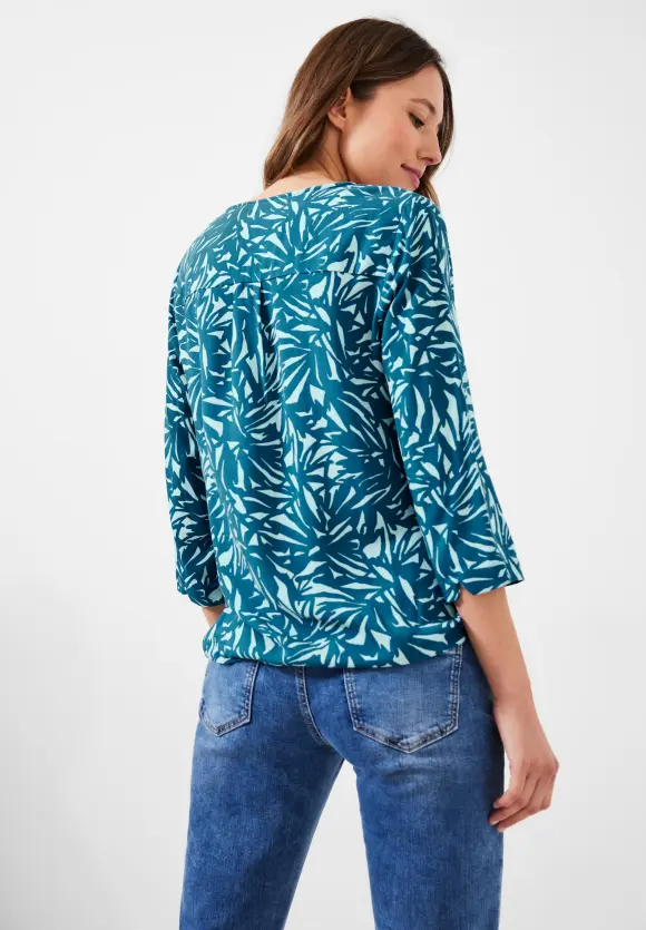 CECIL Print Bluse mit 3/4 Ärmel
