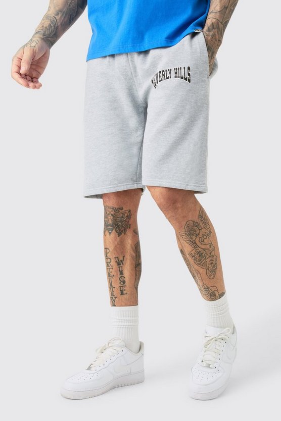 Tall lockere Jersey-Shorts