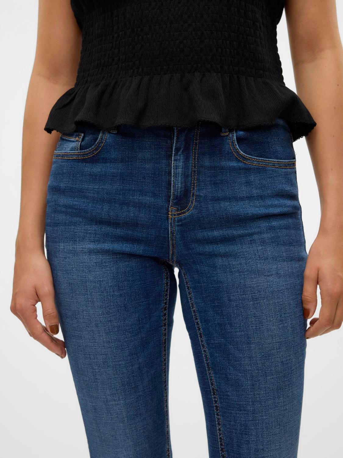 VMFLASH Mid Rise Ausgestellt Jeans