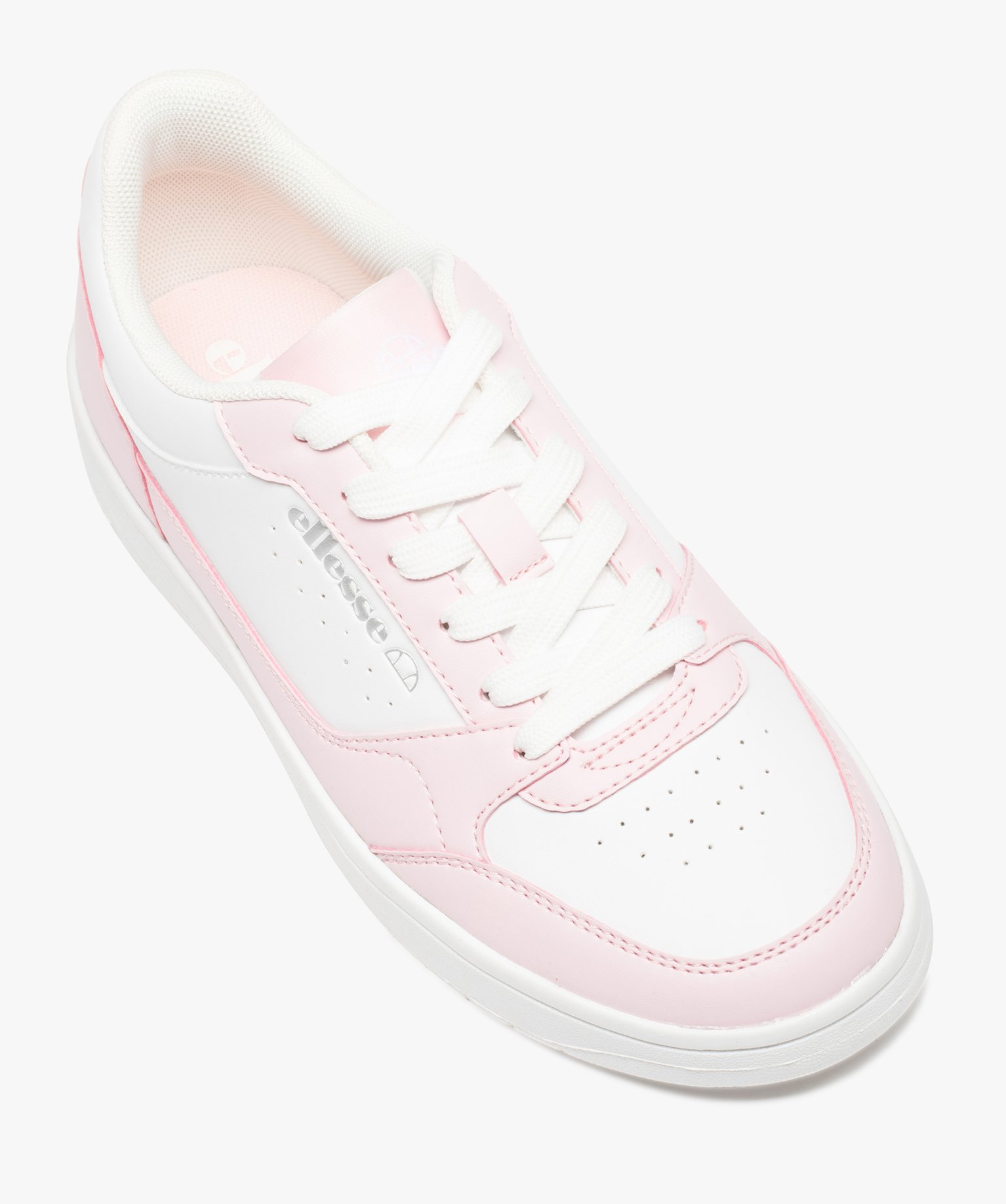 Baskets femme style retro tennis bicolores – Ellesse blanc | GEMO