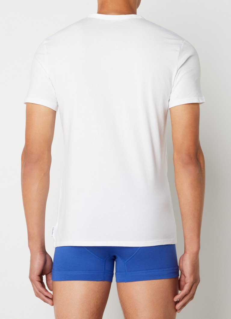 Calvin Klein Modern crew neck T-shirt in 2-pack