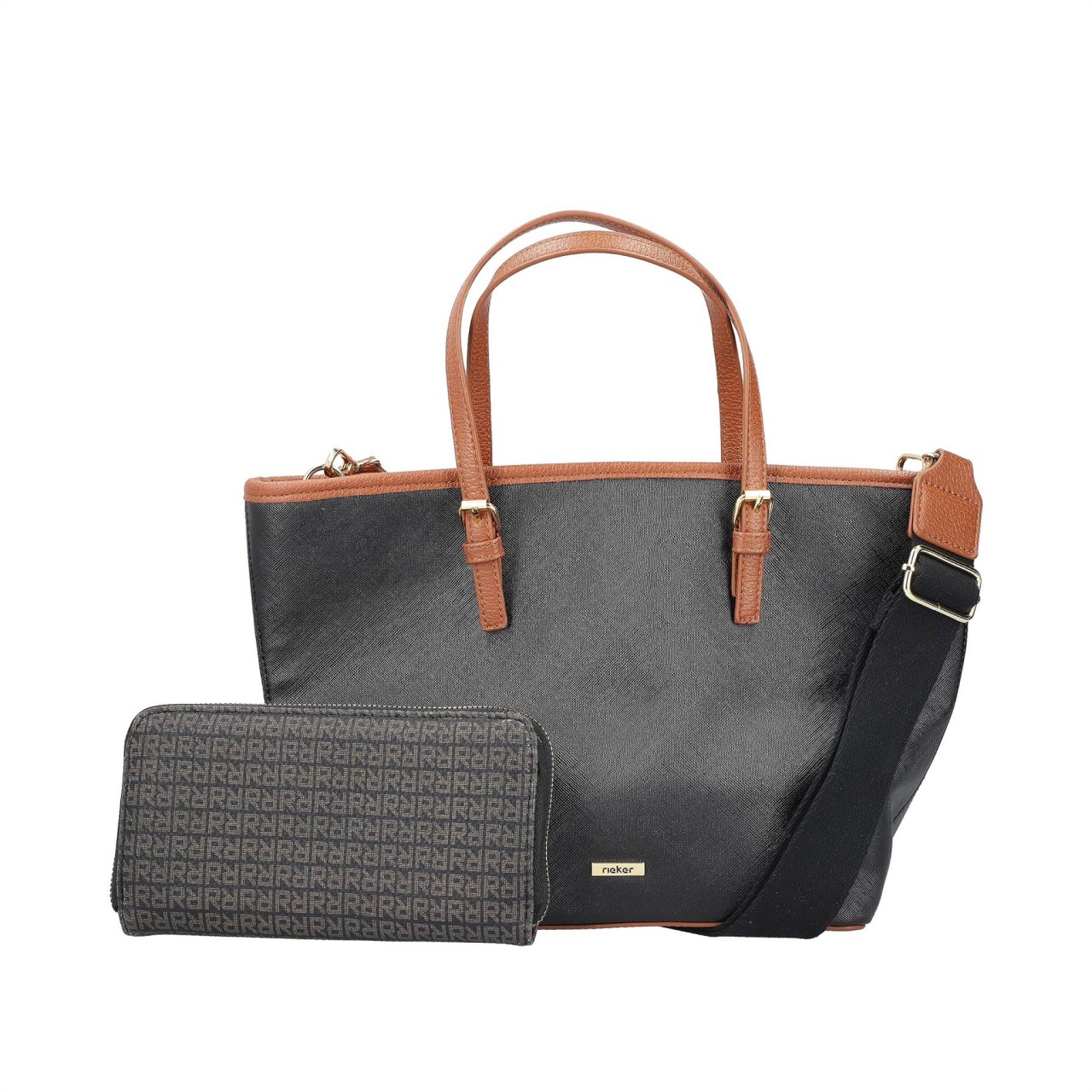 RIEKER Handtaschen schwarz