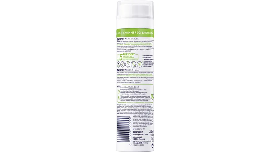 NIVEA MEN Sensitive Rasiergel 200 ml