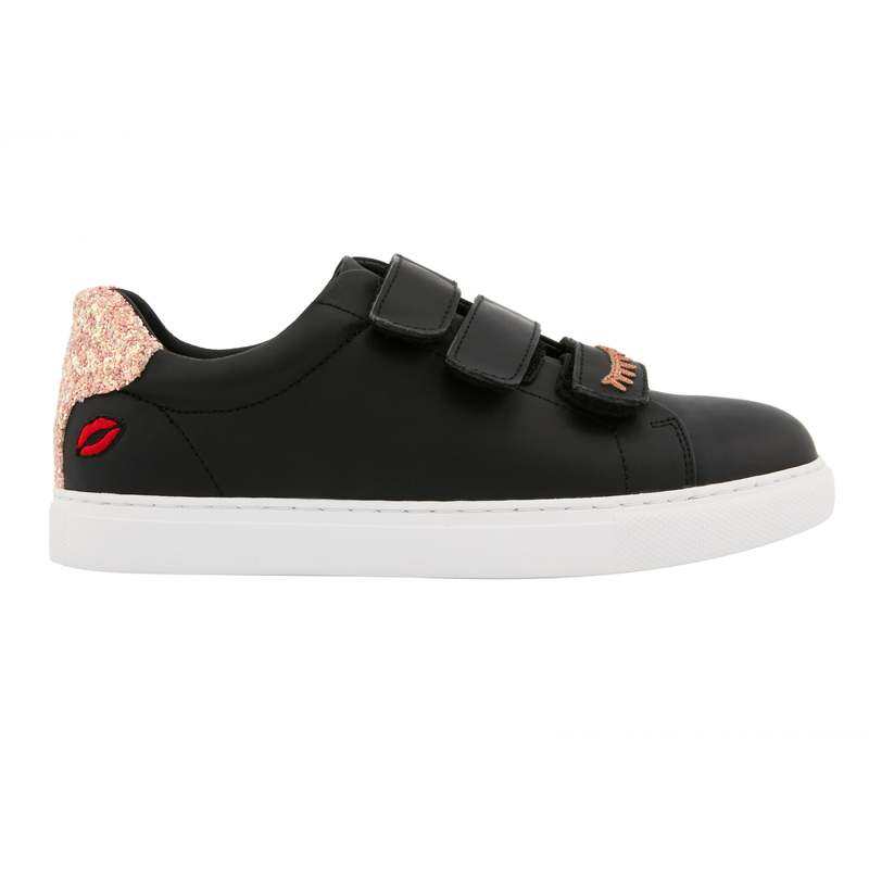 Baskets en cuir Edith dreamer noir