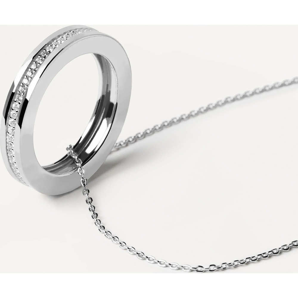 P D Paola Chaînette 925 Argent collier