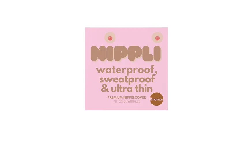 NIPPLI Nippelcover Bronze mit Kleber