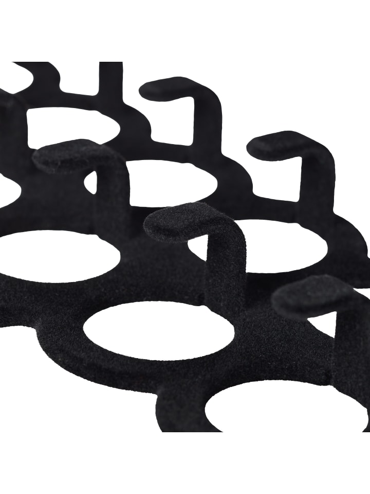 relaxdays Schalhalter in Schwarz günstig kaufen onesize