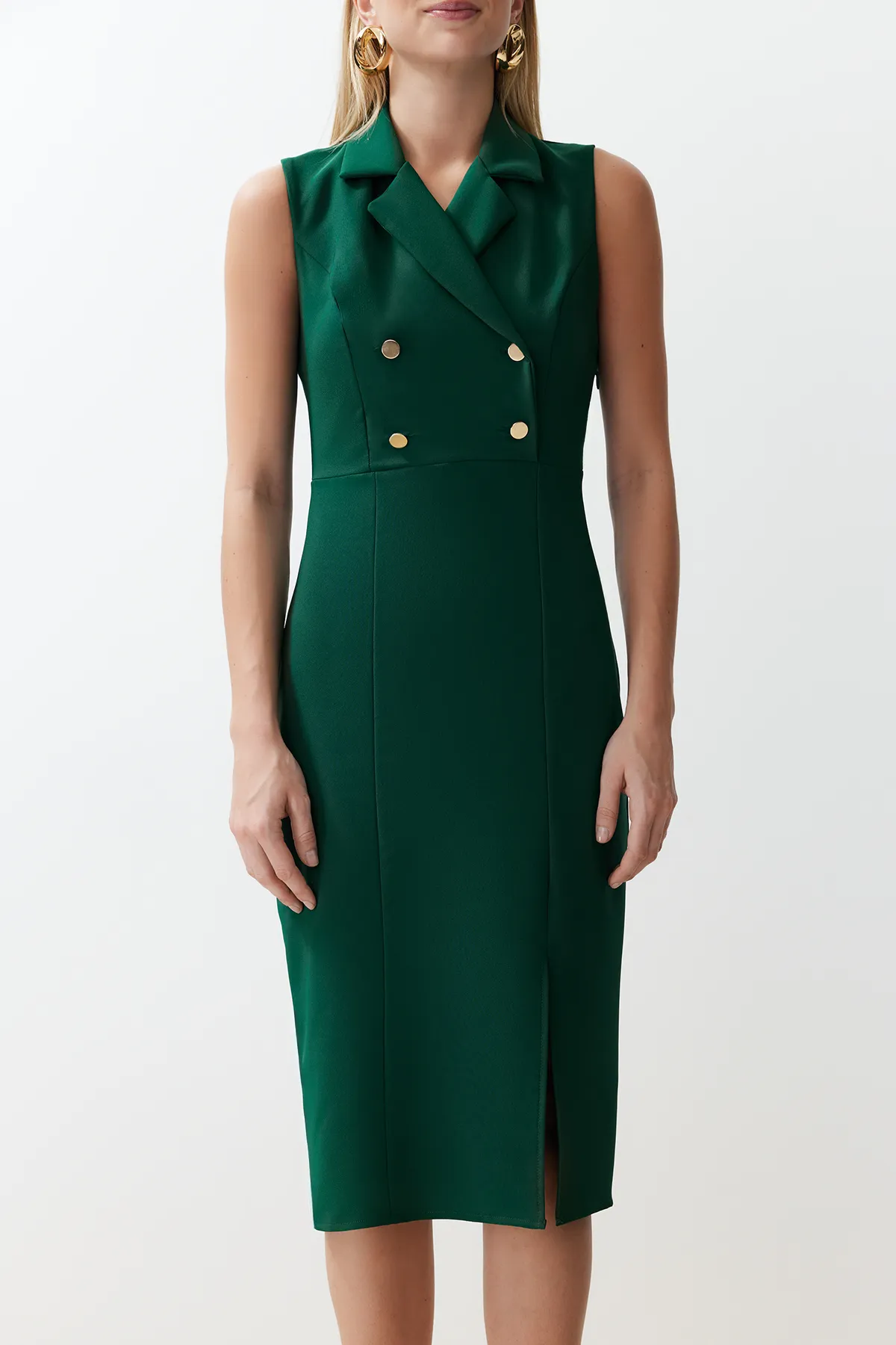 Trendyol Collection  Smaragdgrün Uni TWOSS23EL02256