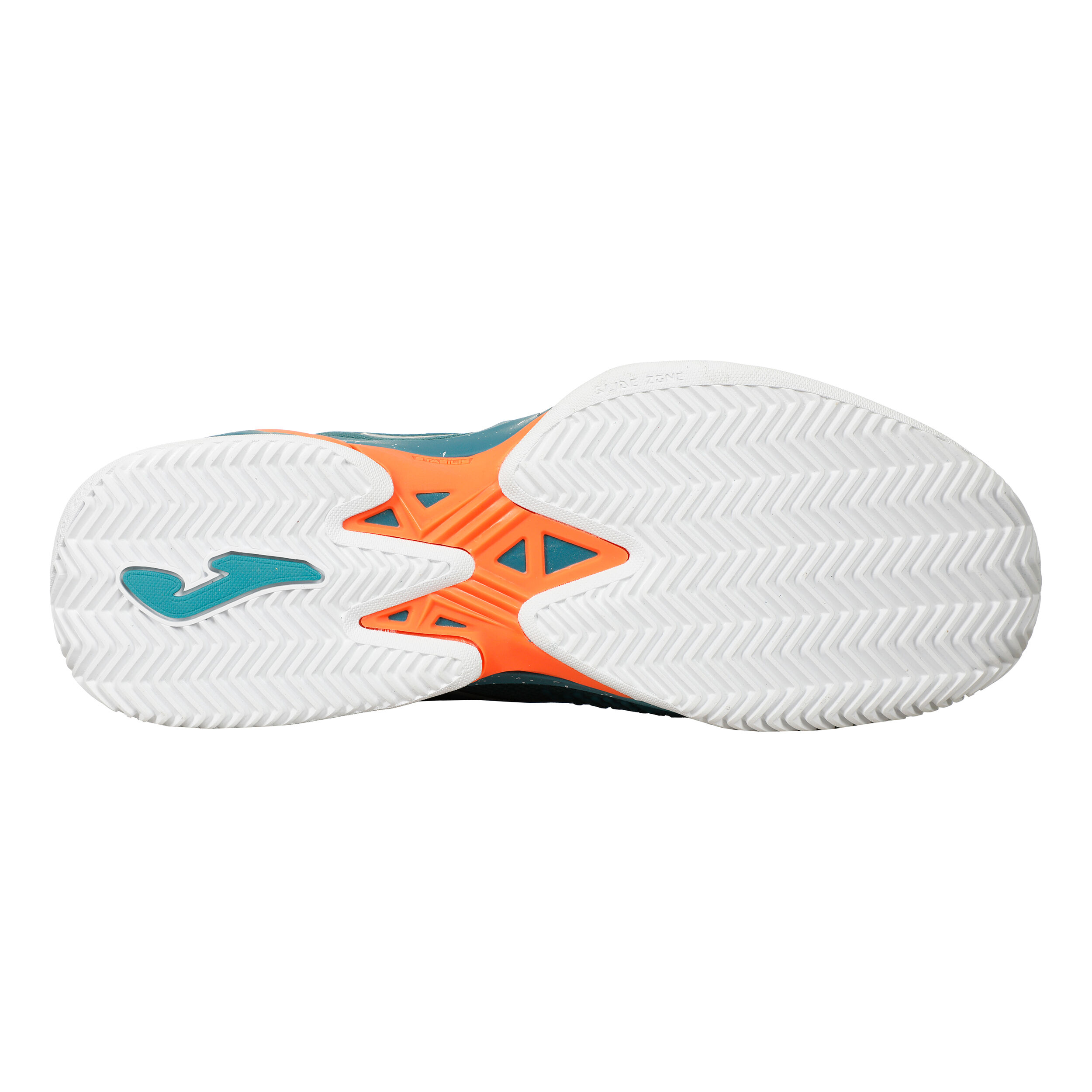 T. Ace Padelschuh Herren - Petrol, Orange