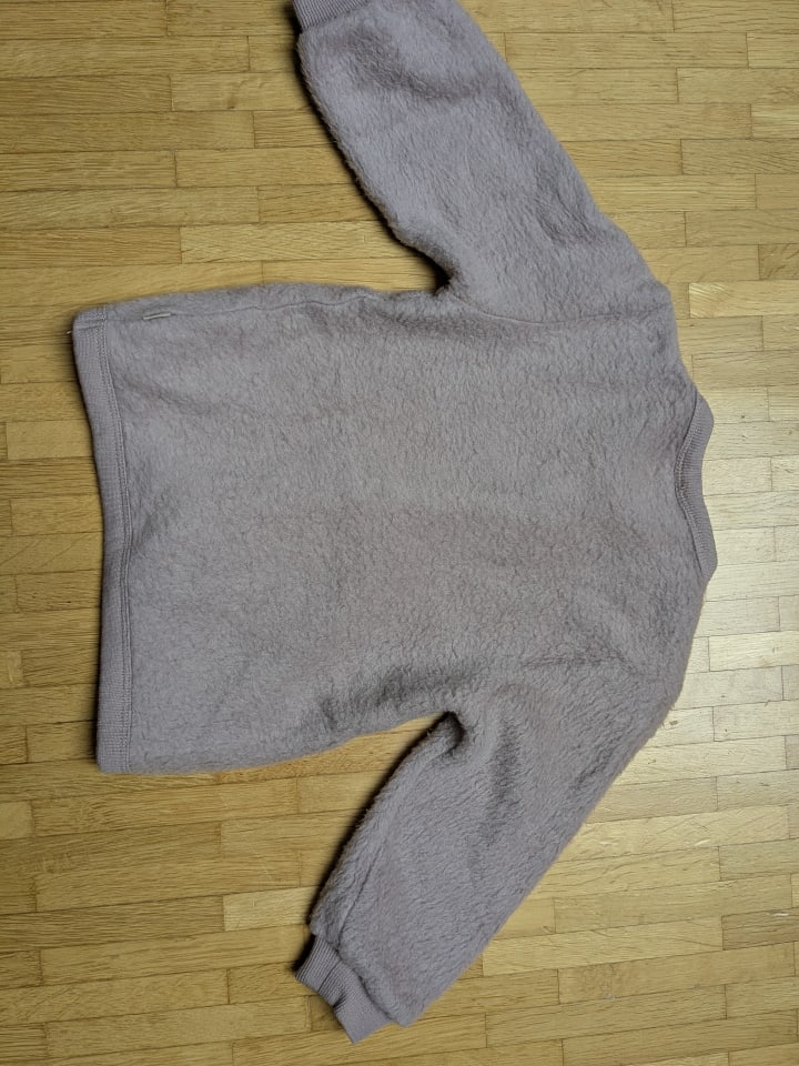 Wheat 100% Merino Wollfleece Jacke Cardigan in Flieder Lila günstig kaufen 86