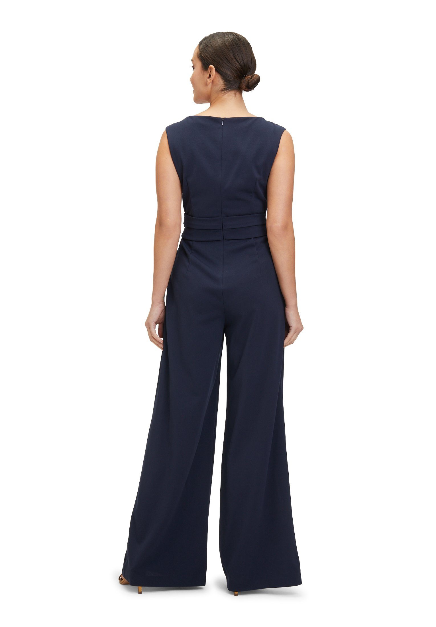 Vera Mont Jumpsuit mit weitem Bein (1-tlg) Bunddetail