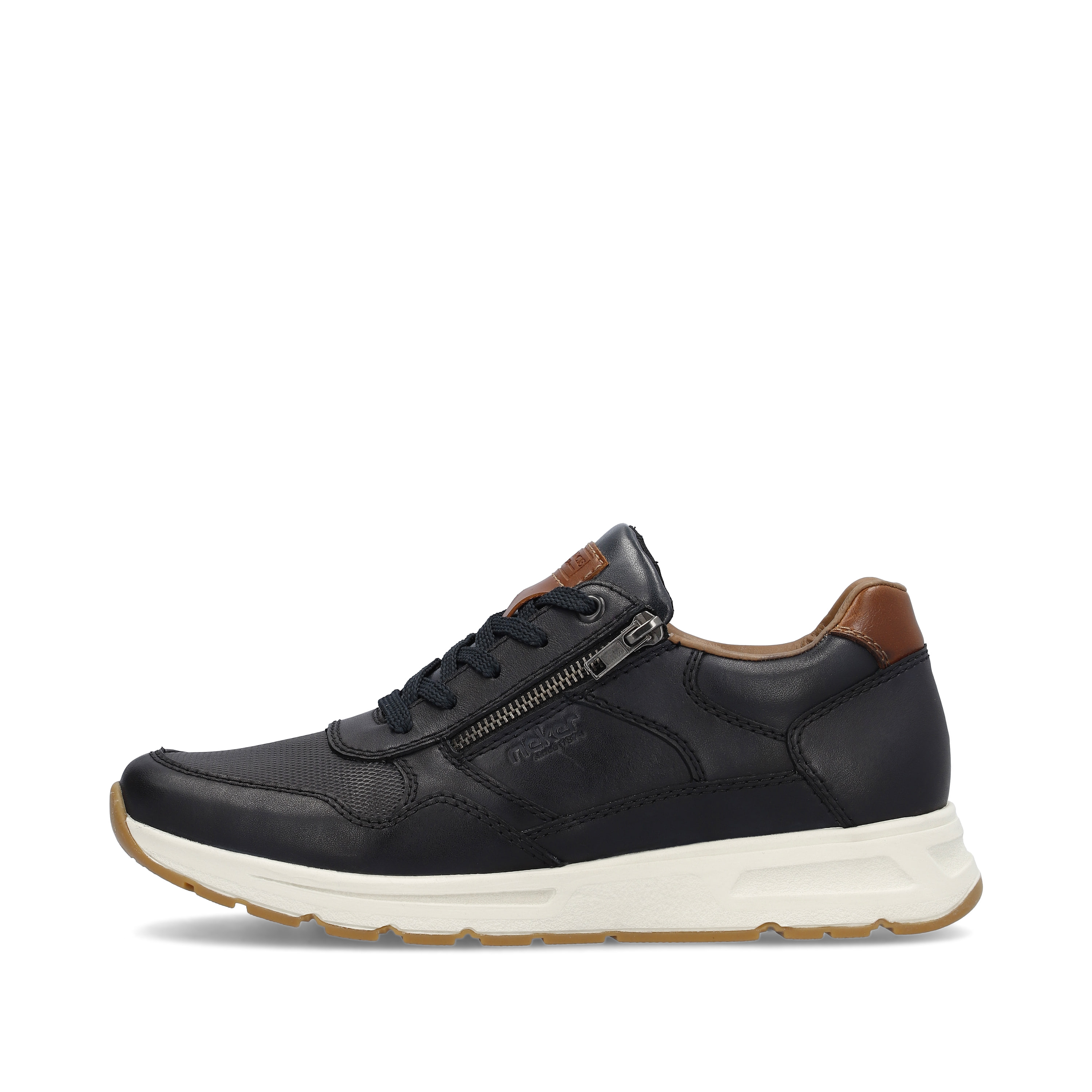 Rieker Herren Sneaker Low stahlblau