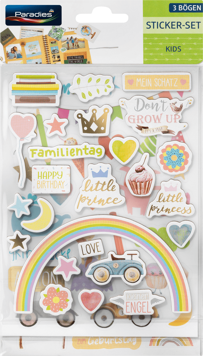 Stickerset Kids, 1 St