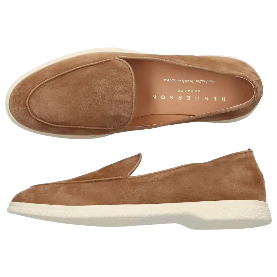 Henderson - Loafer EVA Veloursleder - beige