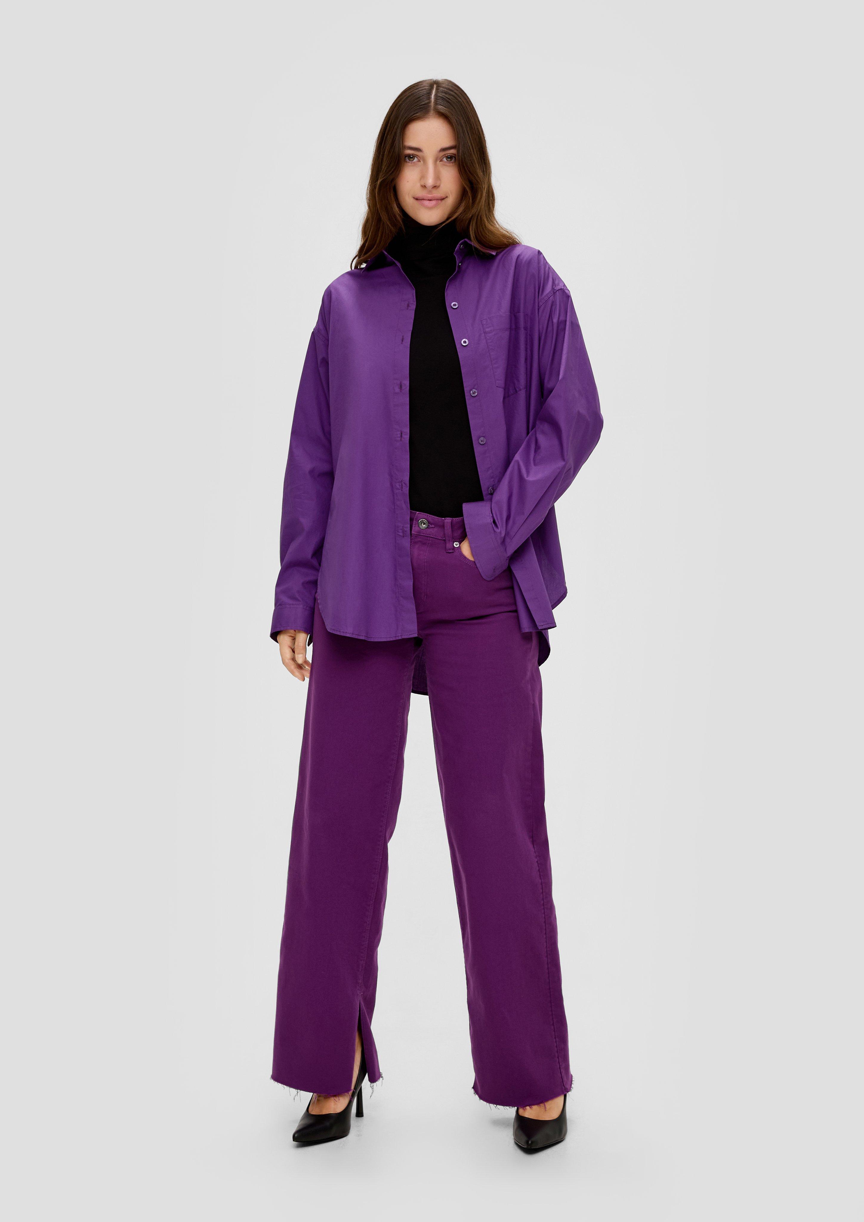 Oversized Bluse aus Baumwolle  2134352-4823