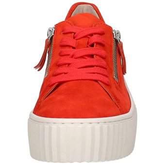 Gabor Plateau Sneaker in orange