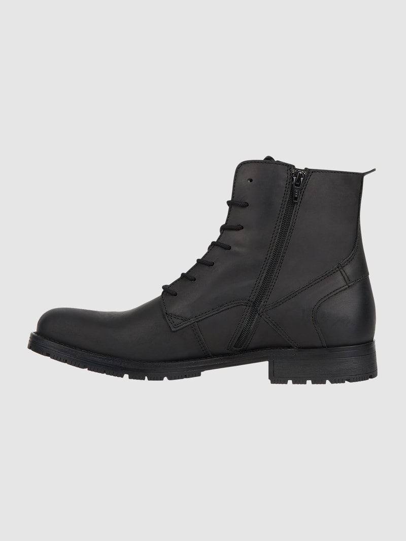 Boots aus Leder Modell 'Worca' in schwarz