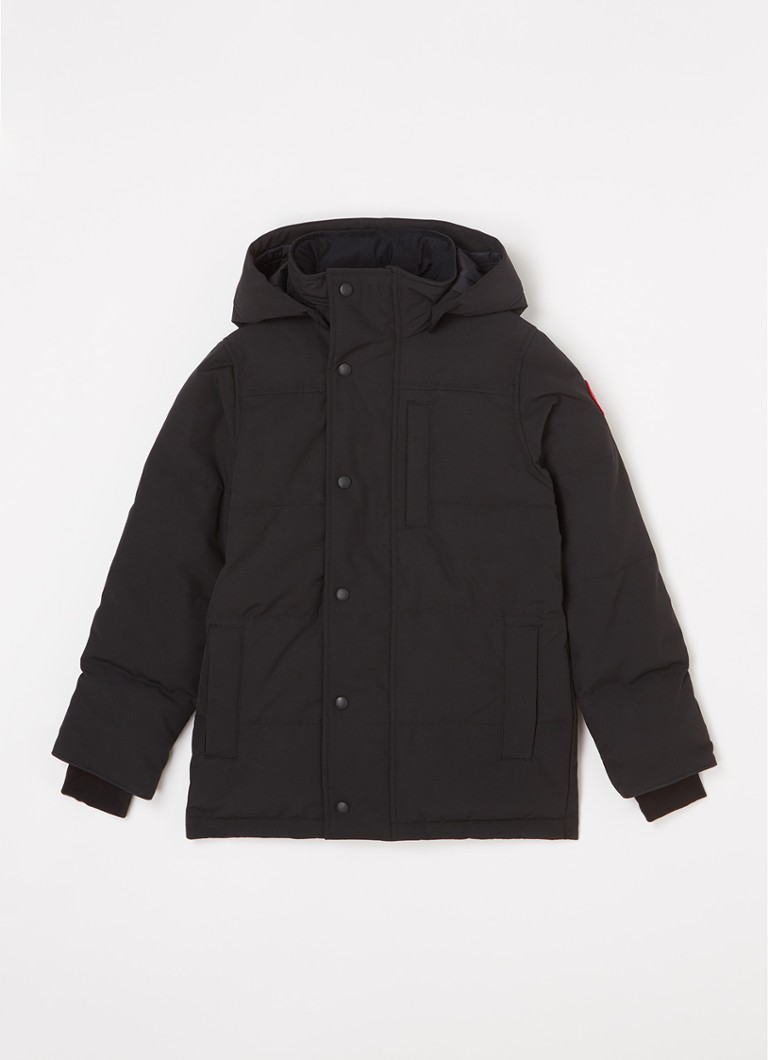 Doudoune matelassée Canada Goose Eakin avec garnissage en duvet et capuche amovible
