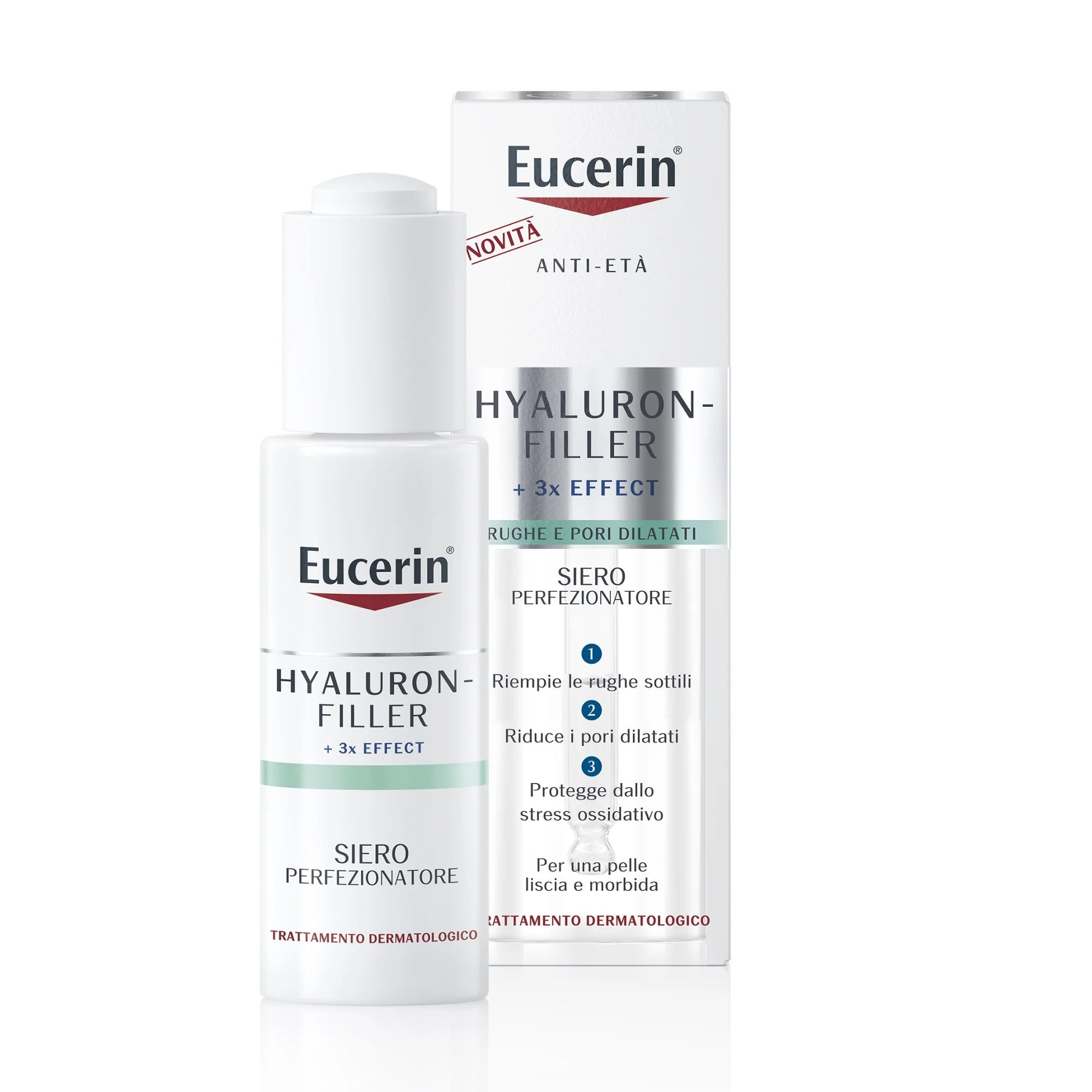 Ser perfecționare cu aditiv hialuron-filler - Ser facial anti-pete, Ser facial antirid