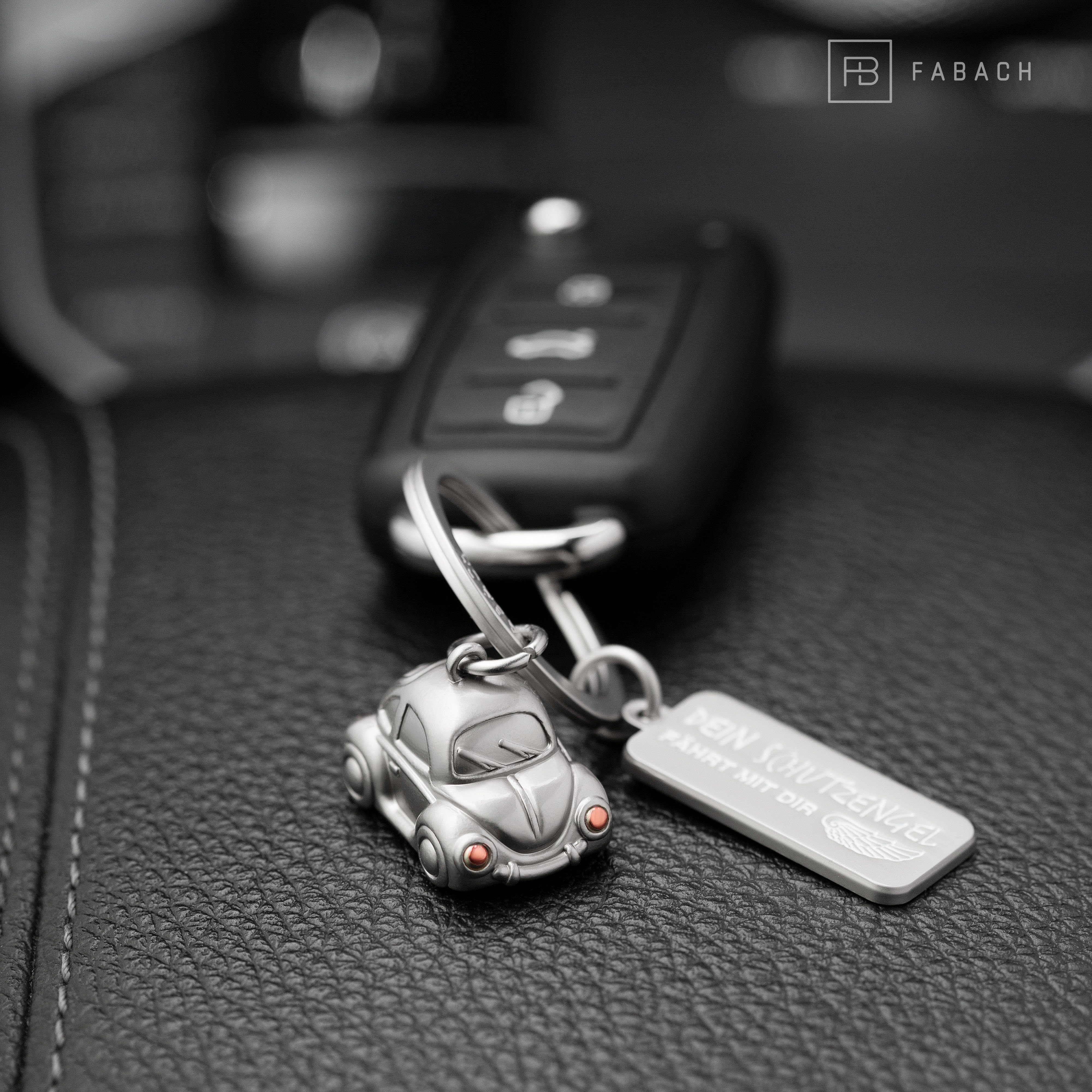 FABACH Schlüsselanhänger Miniatur Auto 