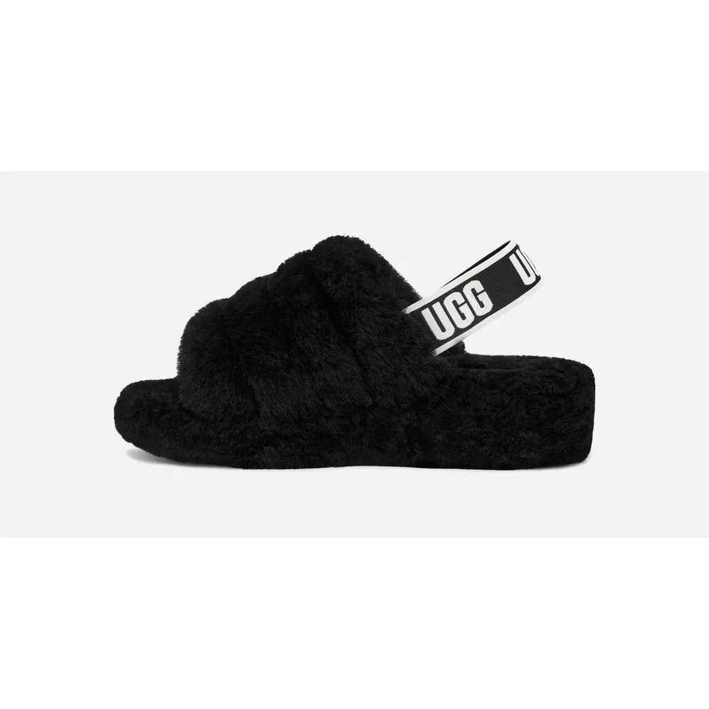 UGG Fluff Yeah Slide 1095119-BLK / schwarz