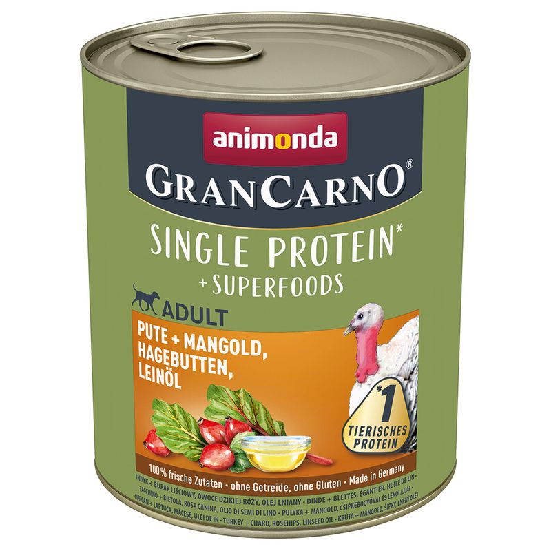 animonda GranCarno Adult Superfoods 6 x 800 g