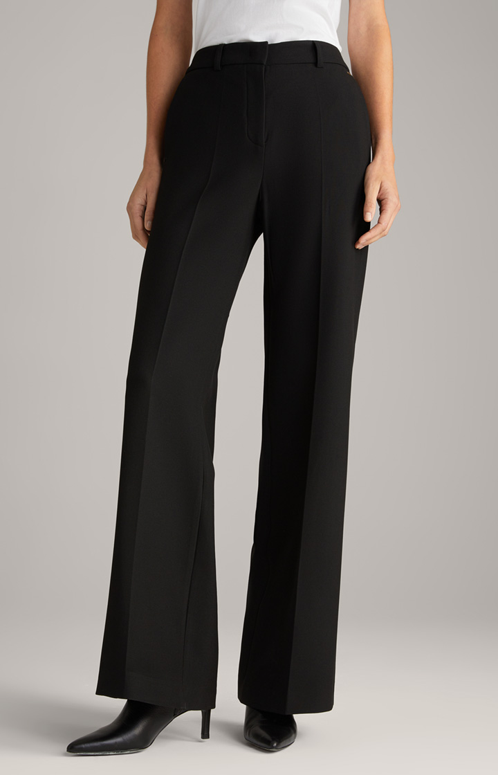 Bügelfaltenhose in Schwarz