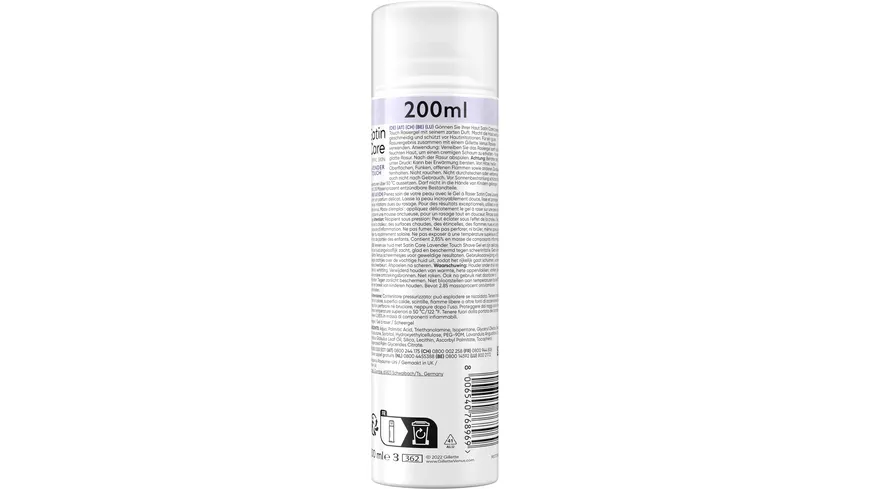 Gillette VENUS Rasiergel Satin Care Lavendel 200 ml 200 ml