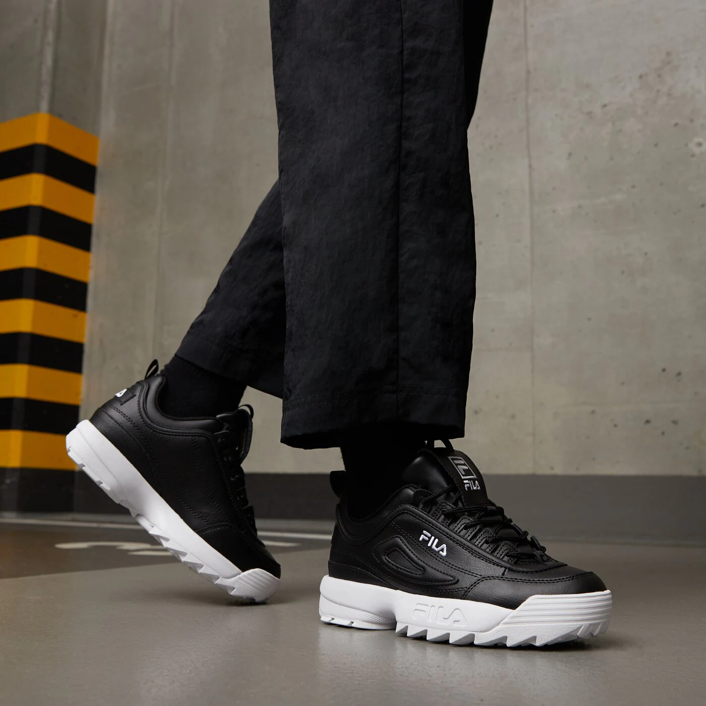 FILA DISRUPTOR II Schwarz
