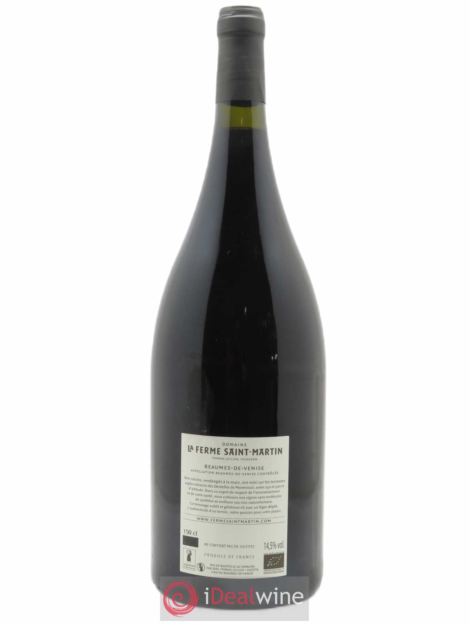 Beaumes-de-Venise Les Terres Jaunes La Ferme Saint Martin (Domaine)  2019 - Lot de 1 Magnum