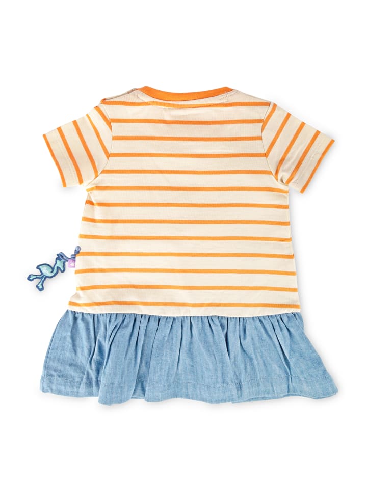 Sigikid Kleid Wild Flamingo in creme/orange/blau günstig kaufen