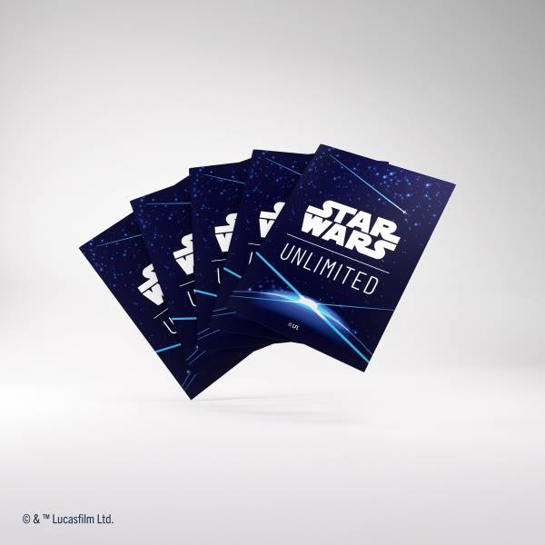 Star Wars: Unlimited Art Sleeves Double Sleeving Pack - Space Blue (Einzelartikel)