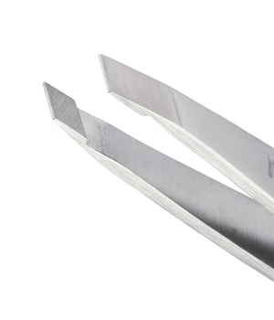 Tweezerman Mini Schräge Pinzette Edelstahl Pinzette 1 Stk