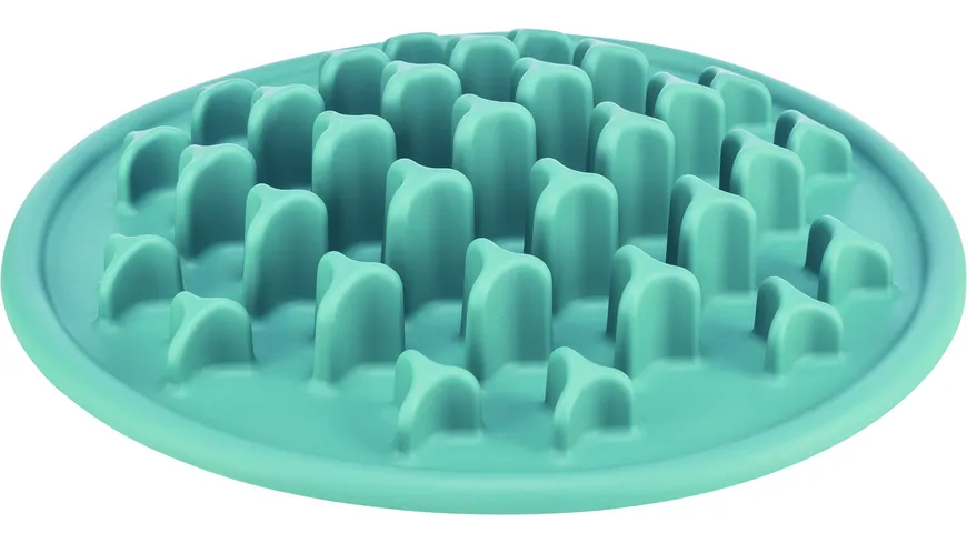Trixie Hundezubehör Dog Slow Feeding Matte Pillars, TPE, ø 35 cm,