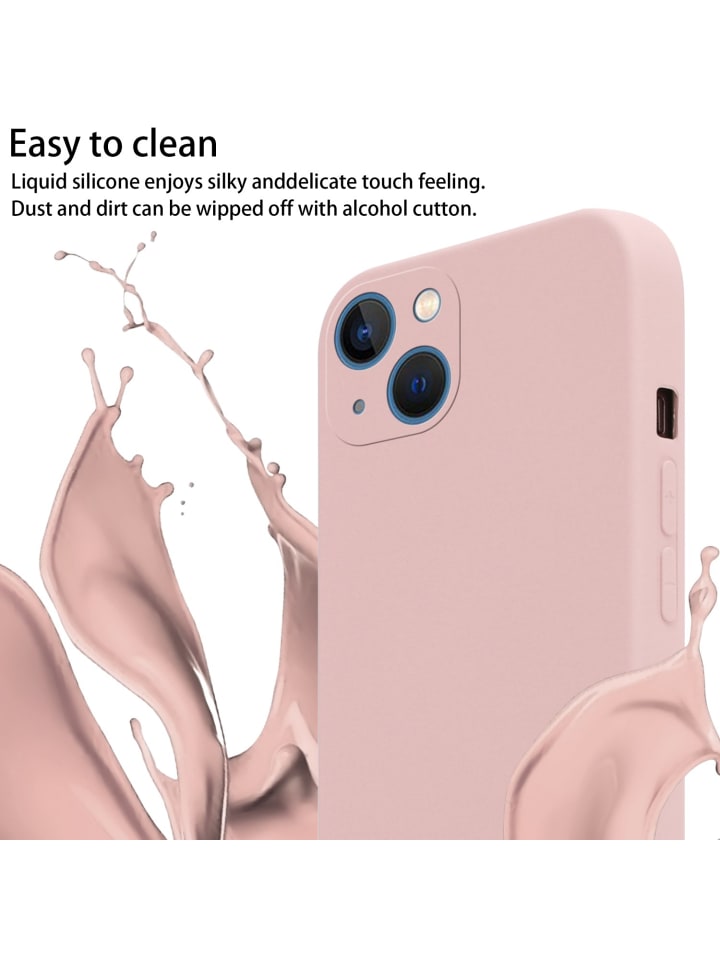 cadorabo Handykette für Apple iPhone 13 Hülle in LIQUID PINK günstig kaufen onesize