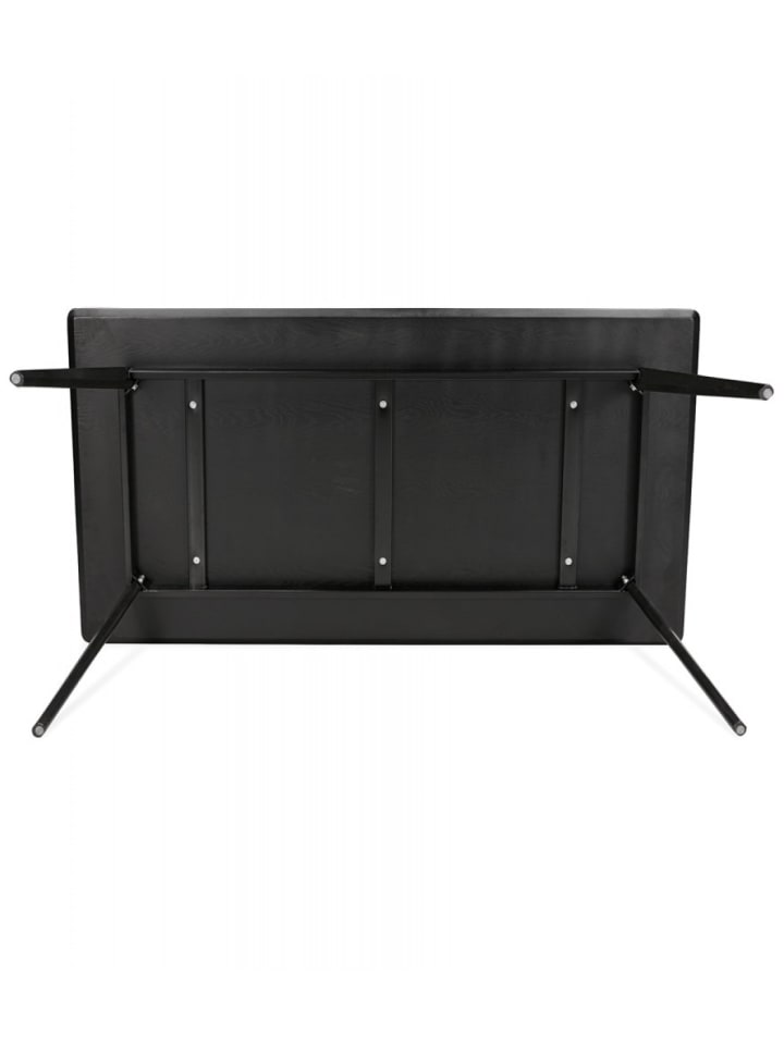 KADIMA DESIGN Designer Esstisch Barista | Moderner Schreibtisch für Büro in Schwarz günstig kaufen 180 x 90 x 75 cm