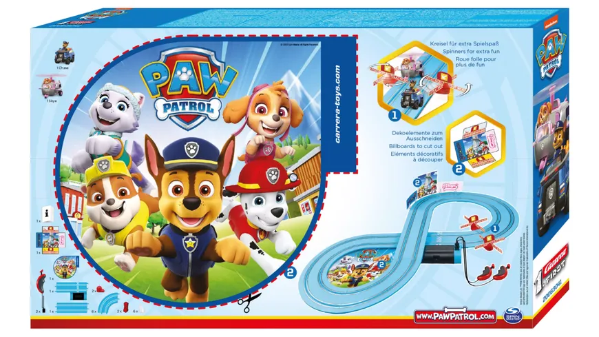 Carrera First - PAW PATROL - Adventure Bay Legends